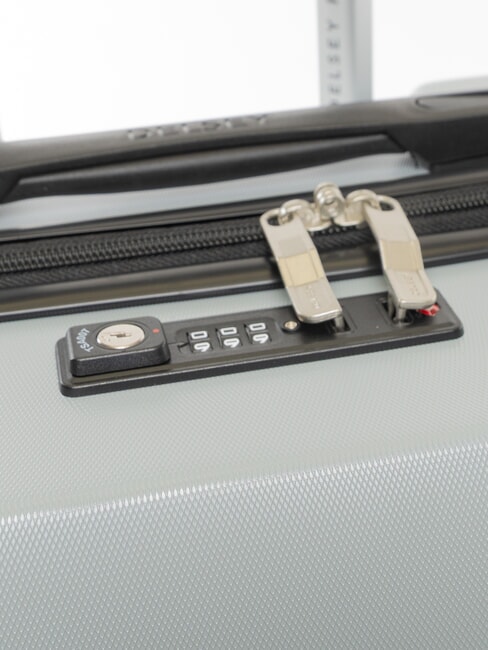 CHRISTINE EU Conjunto de cabina + carrito mediano + grande SILVER - Set Trolley