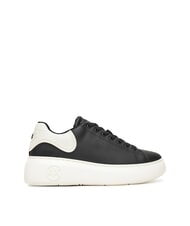 ARMANI EXCHANGE SUPER MINI-TUMBLED Zapatillas negro + blanquecino - Zapatos Mujer - 2