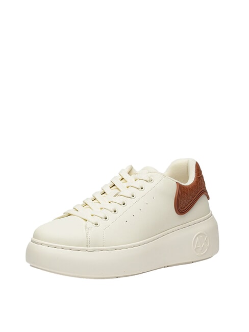 SUPER MINI-TUMBLED Zapatillas blanco roto + c&aacute;scara de coco - Zapatos Mujer