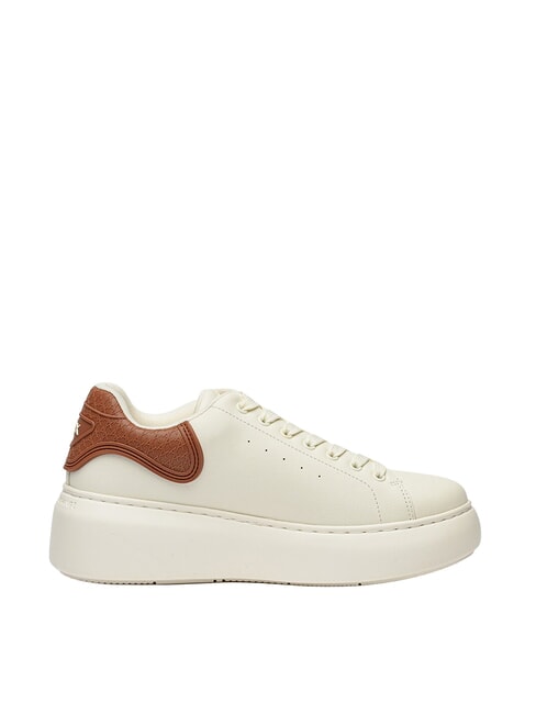 SUPER MINI-TUMBLED Zapatillas blanco roto + c&aacute;scara de coco - Zapatos Mujer