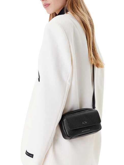 NICOLE  Mini bolso de hombro negro - Bolsos Mujer