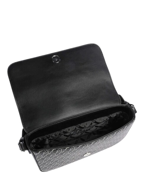 WAVE MONOGRAM Bolso de hombro negro / negro - Bolsos Mujer
