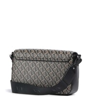 ARMANI EXCHANGE WAVE MONOGRAM Bolso de hombro lubina marr&oacute;n / negra - Bolsos Mujer - 2