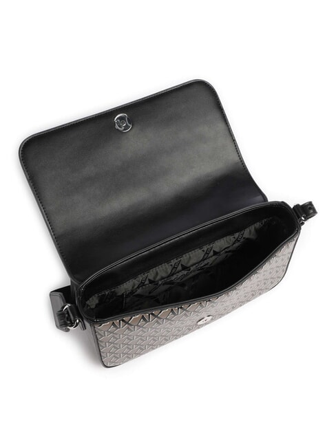 WAVE MONOGRAM Bolso de hombro lubina marr&oacute;n / negra - Bolsos Mujer