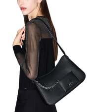 ARMANI EXCHANGE A|X SMOOTH Bolso de hombro negro - Bolsos Mujer - 5