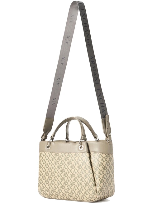 A|X BICOLOR Bolso de mano, con bandolera sonido arena / lubina marr&oacute;n - Bolsos Mujer