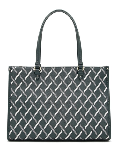 A|X LOGO ALL OVER Bolso de hombro, con correa para el hombro batir verde / batir verde - Bolsos Mujer