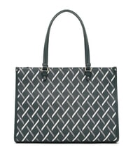 ARMANI EXCHANGE A|X LOGO ALL OVER Bolso de hombro, con correa para el hombro batir verde / batir verde - Bolsos Mujer - 3