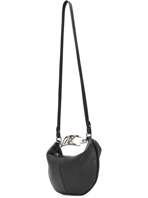 A|X SAFFIANO Mini bolso de hombro negro - Bolsos Mujer