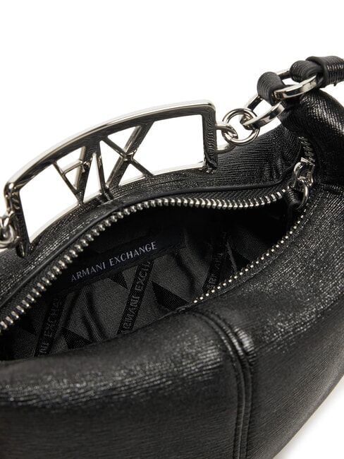 A|X SAFFIANO Mini bolso de hombro negro - Bolsos Mujer