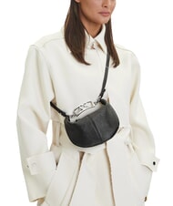 ARMANI EXCHANGE A|X SAFFIANO Mini bolso de hombro negro - Bolsos Mujer - 5