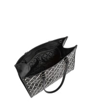 ARMANI EXCHANGE A|X LOGO ALL OVER Bolso de hombro, con correa para el hombro negro / negro - Bolsos Mujer - 3