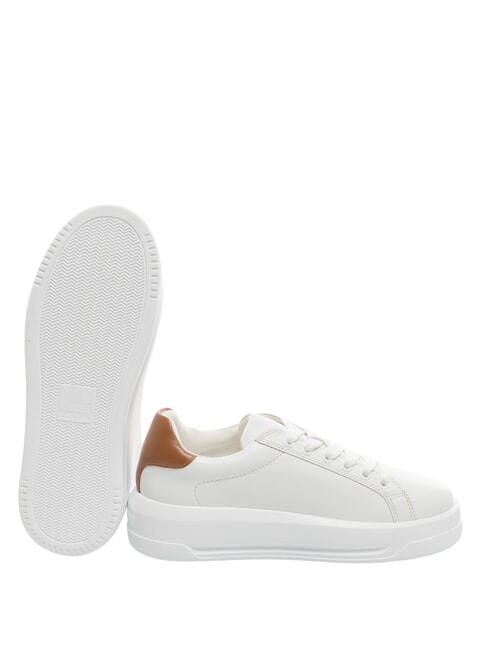 ECLIPSE 50 Zapatillas de cuero blanco/cuero - Zapatos Mujer