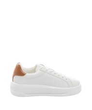 LOVE MOSCHINO ECLIPSE 50 Zapatillas de cuero blanco/cuero - Zapatos Mujer - 4