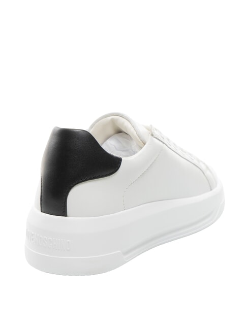ECLIPSE 50 Zapatillas de cuero blanco negro - Zapatos Mujer