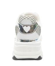 LOVE MOSCHINO STARDUST 60 Zapatillas de deporte para mujer plata/blanco/plata - Zapatos Mujer - 3