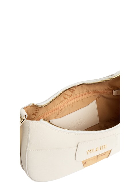 BLOO CITY Bolso de hombro en forma de media luna Marfil - Bolsos Mujer