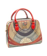 GATTINONI PLANETARIUM Bolso mediano tipo c&uacute;pula con correa para el hombro cl&aacute;sico/coral - Bolsos Mujer - 2