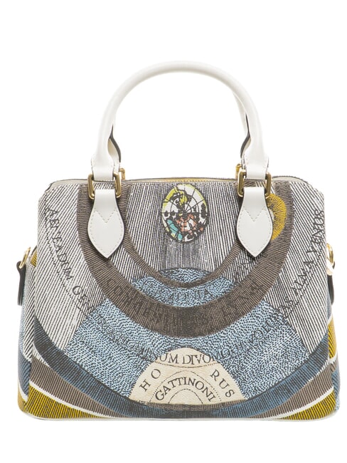 PLANETARIUM Bolso mediano con bandolera Luna/blanca - Bolsos Mujer