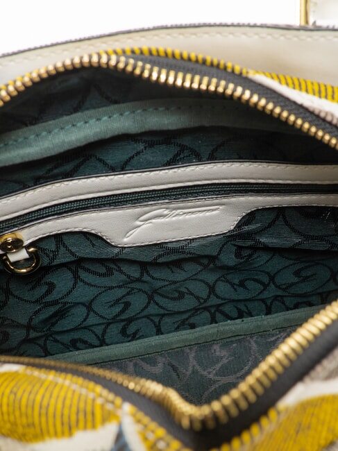 PLANETARIUM Bolso mediano con bandolera Luna/blanca - Bolsos Mujer