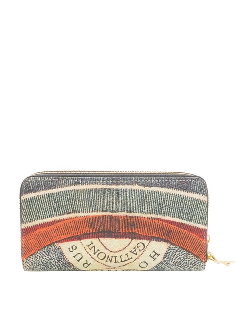 PLANETARIUM Cartera grande con doble cremallera cl&aacute;sico/coral - Carteras Mujer