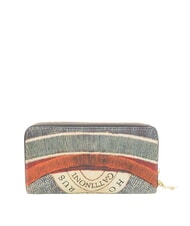 GATTINONI PLANETARIUM Cartera grande con doble cremallera cl&aacute;sico/coral - Carteras Mujer - 3