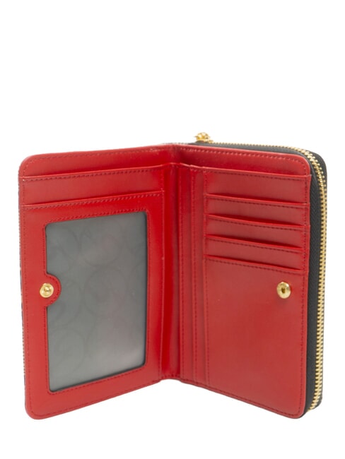 PLANETARIUM Monedero mediano tipo billetera cl&aacute;sico/coral - Carteras Mujer