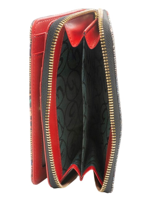 PLANETARIUM Monedero mediano tipo billetera cl&aacute;sico/coral - Carteras Mujer