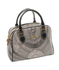 GATTINONI PLANETARIUM Bolso mediano tipo c&uacute;pula con correa para el hombro monocrom&aacute;tico gris claro/negro - Bolsos Mujer - 2