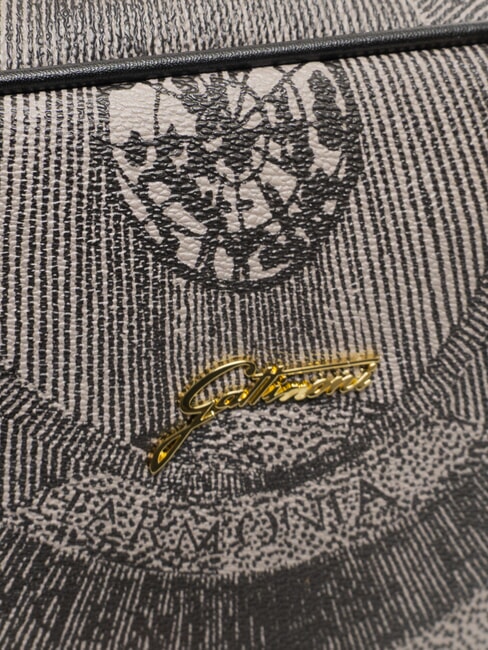 PLANETARIUM Bolso mediano tipo c&uacute;pula con correa para el hombro monocrom&aacute;tico gris claro/negro - Bolsos Mujer