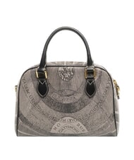 GATTINONI PLANETARIUM Bolso mediano tipo c&uacute;pula con correa para el hombro monocrom&aacute;tico gris claro/negro - Bolsos Mujer - 4