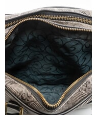 GATTINONI PLANETARIUM Bolso mediano tipo c&uacute;pula con correa para el hombro monocrom&aacute;tico gris claro/negro - Bolsos Mujer - 5