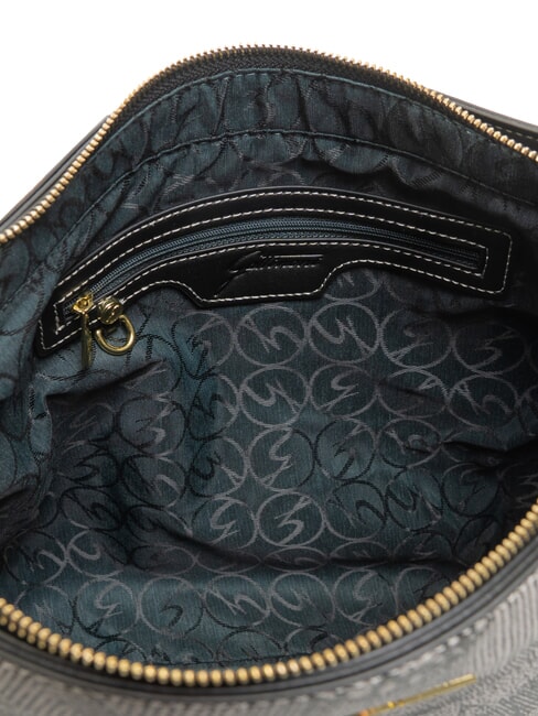 PLANETARIUM Bolso de hombro monocrom&aacute;tico gris claro/negro - Bolsos Mujer