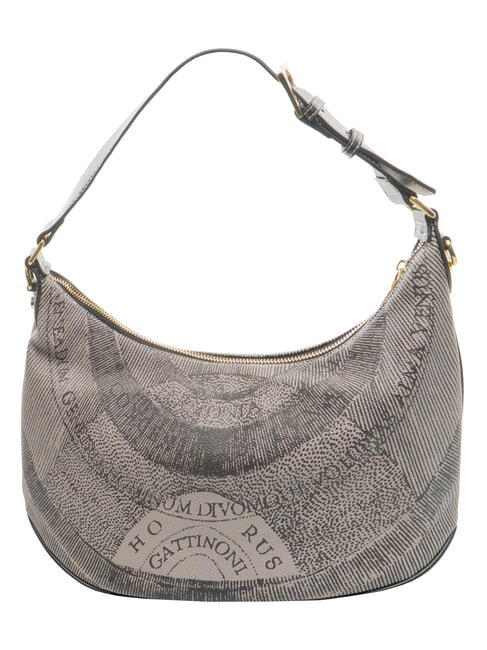 PLANETARIUM Bolso de hombro monocrom&aacute;tico gris claro/negro - Bolsos Mujer