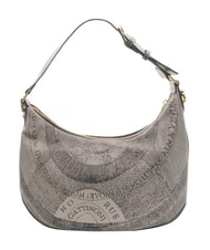 GATTINONI PLANETARIUM Bolso de hombro monocrom&aacute;tico gris claro/negro - Bolsos Mujer - 3