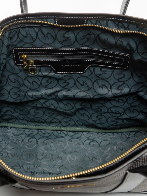 PLANETARIUM Bolsa de la compra monocrom&aacute;tico gris claro/negro - Bolsos Mujer