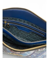 GATTINONI PLANETARIUM Bolso de hombro aguamarina/azul marino - Bolsos Mujer - 5