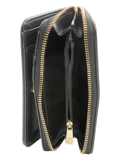 MAYA Cartera de mujer monocrom&aacute;tico gris claro/negro - Carteras Mujer