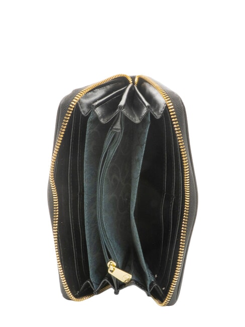 MAYA Cartera con cremallera monocrom&aacute;tico gris claro/negro - Carteras Mujer