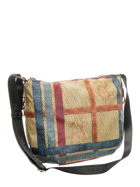 MAYA Bolso de hombro maxi cheque/negro - Bolsos Mujer