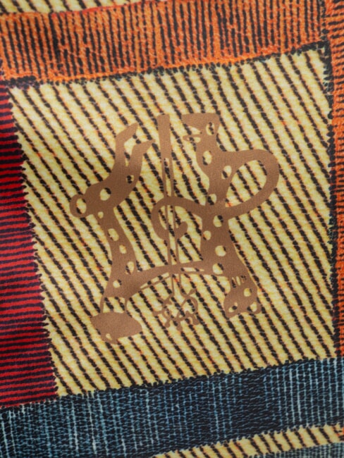 MAYA Bolso de hombro maxi cheque/negro - Bolsos Mujer