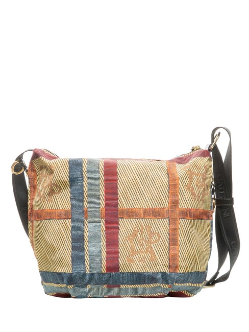 MAYA Bolso de hombro maxi cheque/negro - Bolsos Mujer