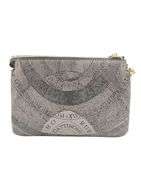 PLANETARIUM Bolso de hombro monocrom&aacute;tico gris claro/negro - Bolsos Mujer