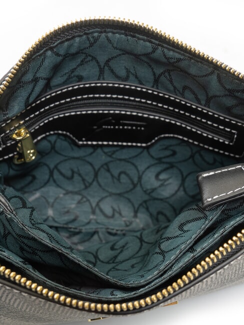 PLANETARIUM Bolso de hombro monocrom&aacute;tico gris claro/negro - Bolsos Mujer