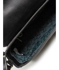 GATTINONI PLANETARIUM Bolso de hombro con solapa monocrom&aacute;tico gris claro/negro - Bolsos Mujer - 5