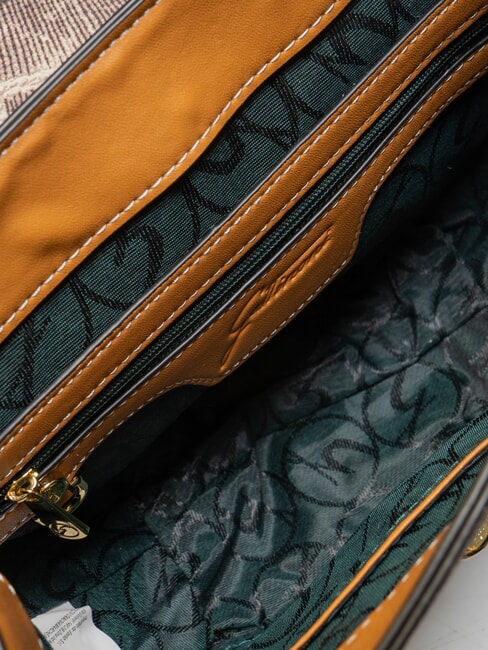 PLANETARIUM Mini bolso de hombro Diana/bronceado - Bolsos Mujer