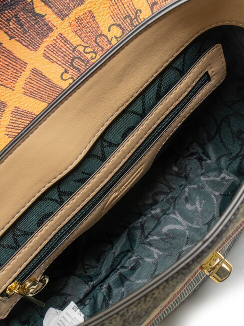 PLANETARIUM Mini bolso de hombro cl&aacute;sico/beige - Bolsos Mujer