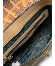 GATTINONI PLANETARIUM Mini bolso de hombro cl&aacute;sico/beige - Bolsos Mujer - 5