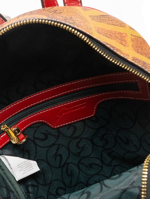 PLANETARIUM Mochila mediana cl&aacute;sico/coral - Bolsos Mujer