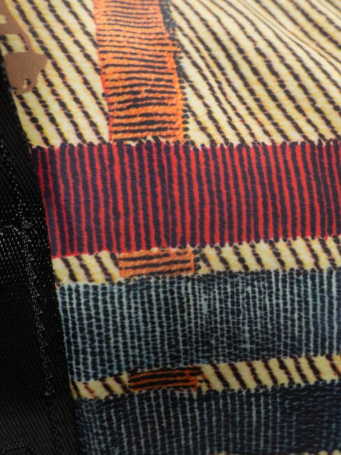 MAYA Bolso de mano con bandolera cheque/negro - Bolsos Mujer